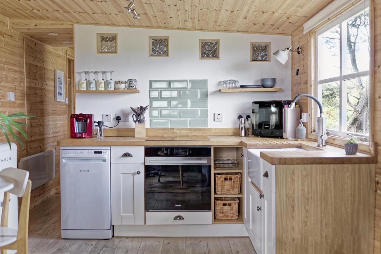 Scandi Cabin On A Hill, With Stunning Panoramic Views Ludgvan Екстер'єр фото