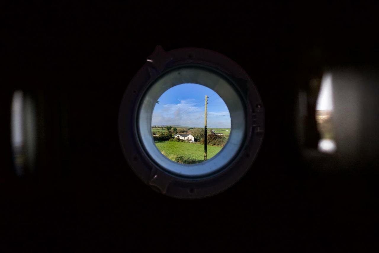 Scandi Cabin On A Hill, With Stunning Panoramic Views Ludgvan Екстер'єр фото