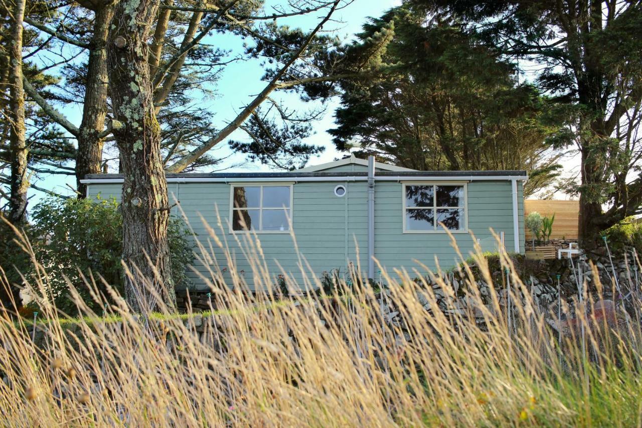 Scandi Cabin On A Hill, With Stunning Panoramic Views Ludgvan Екстер'єр фото